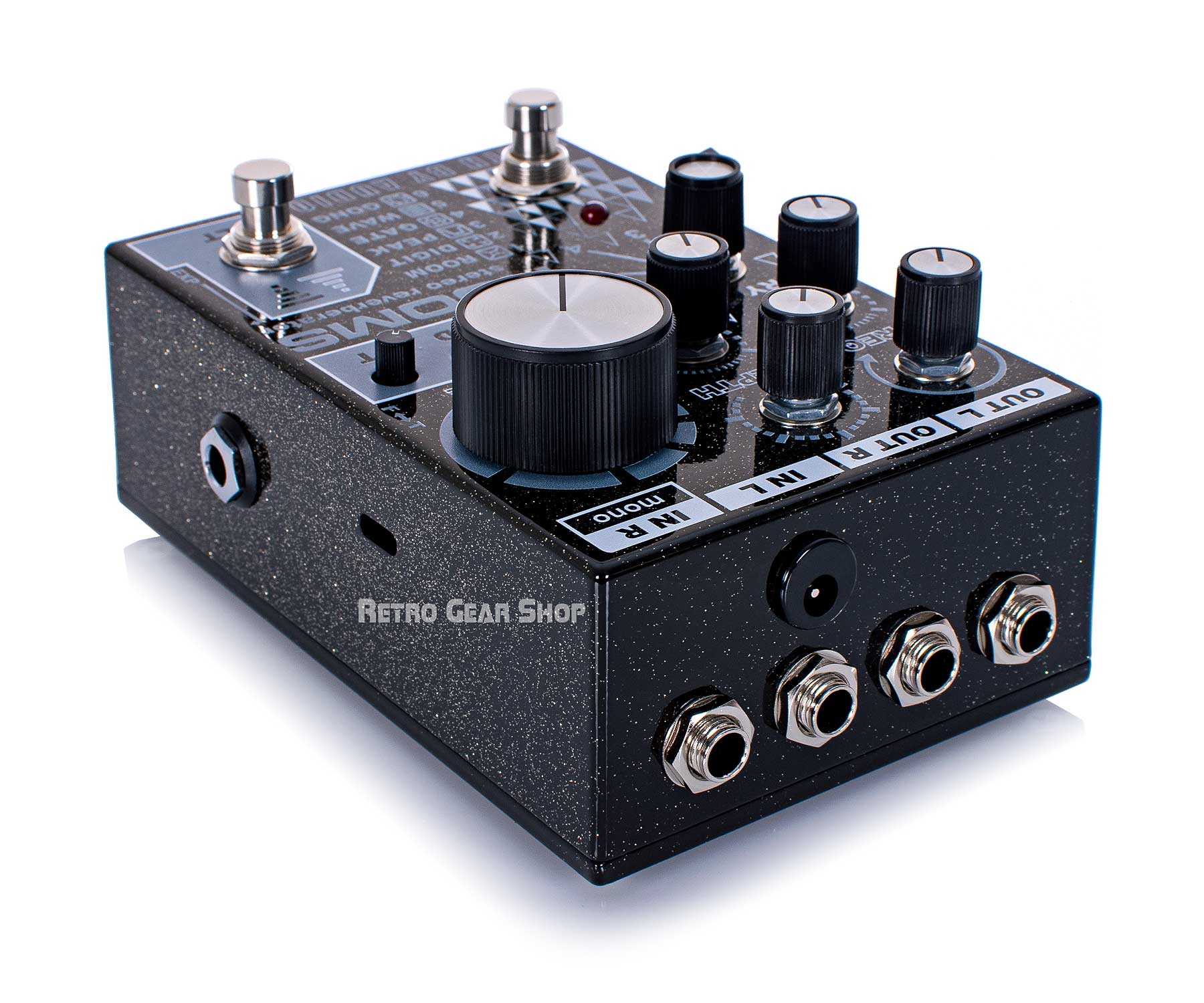 Death By Audio Rooms Stereo Reverb Guitar Effect Pedal– Retro Gear