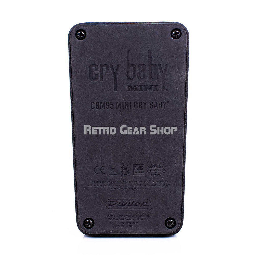 Dunlop CBM95 Mini Cry Baby Wah Bottom