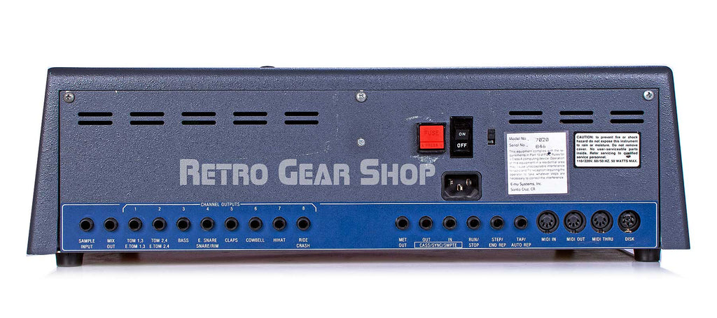 Emu SP-12 Turbo Custom Upgrades Rear