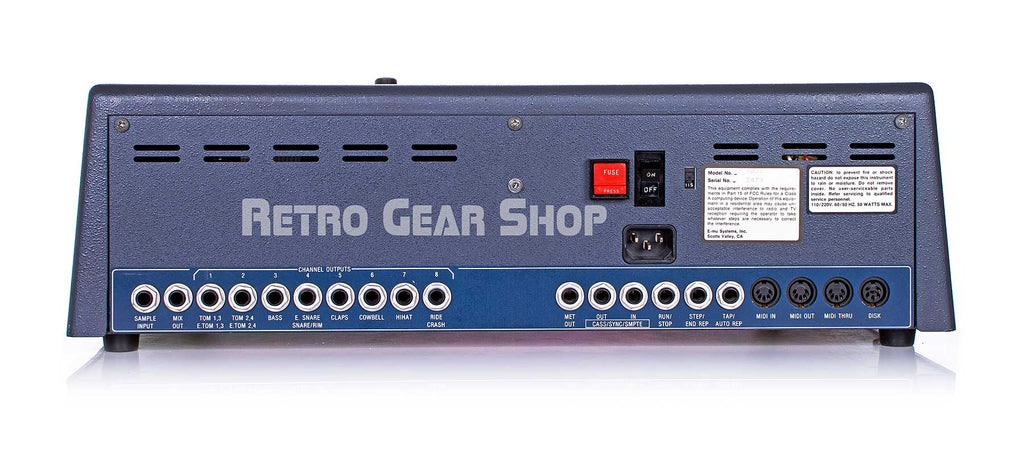 E-Mu SP-12 Turbo Minty Rear