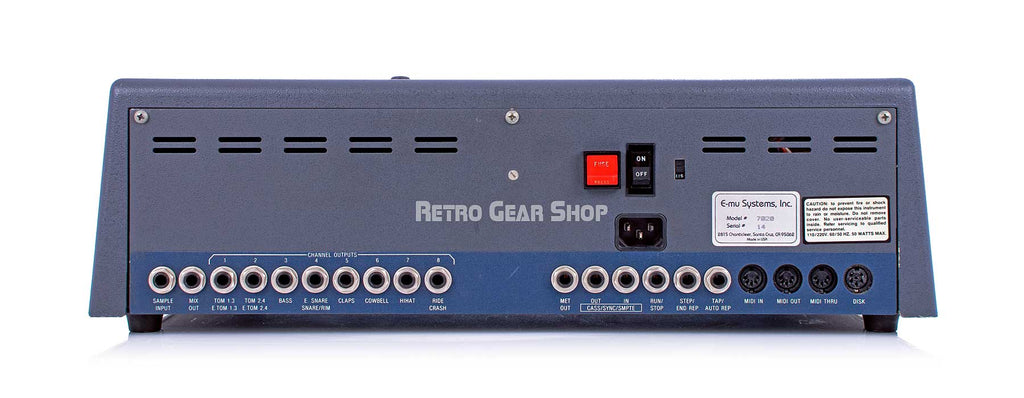 Emu SP-12 Turbo #14 Rear