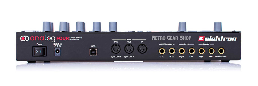 Elektron Analog Four Mk1 Rear