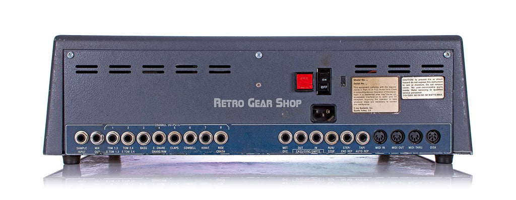 E-Mu SP-12 Turbo Rear