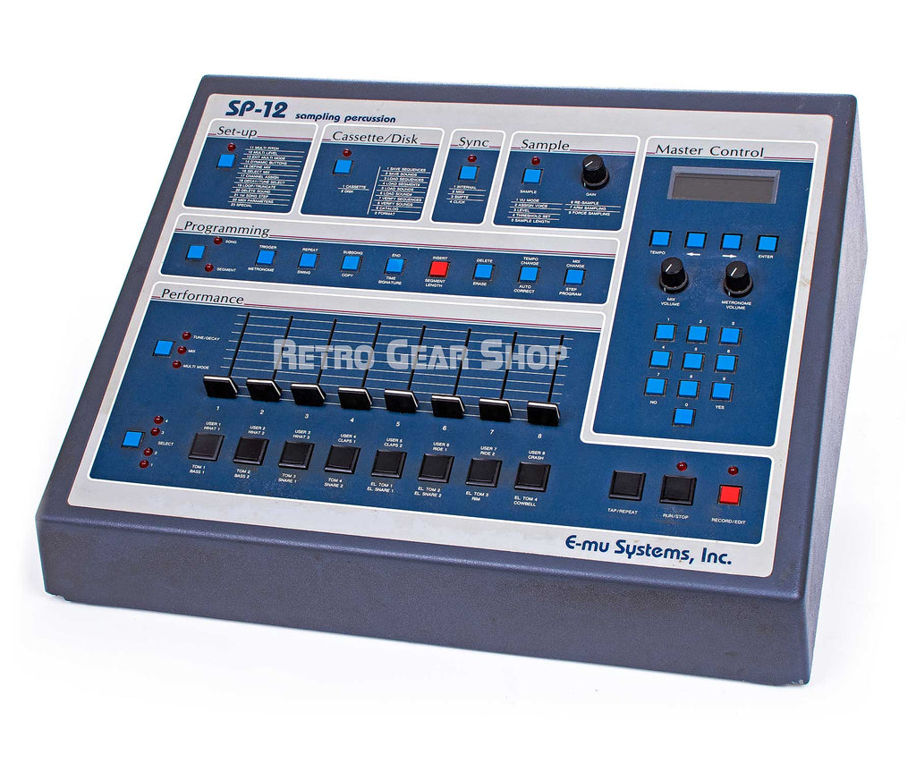 EMu SP12 Turbo Upgraded Screen Vintage Analog Drum Machine