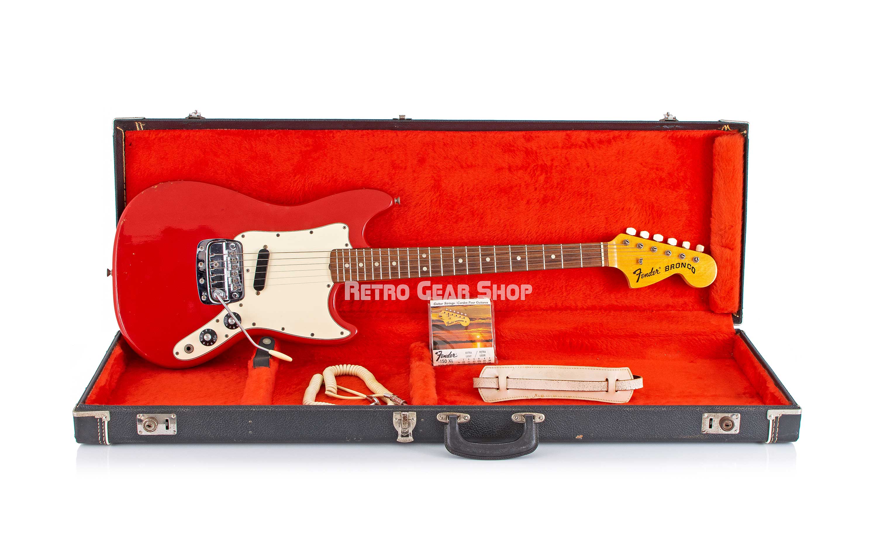 Fender 1973 Bronco Dakota Red Electric Guitar Vintage Rare– Retro
