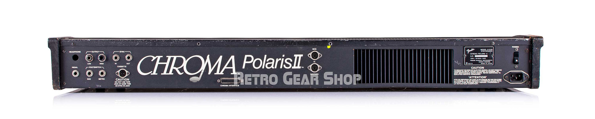Fender Chroma Polaris II Rear
