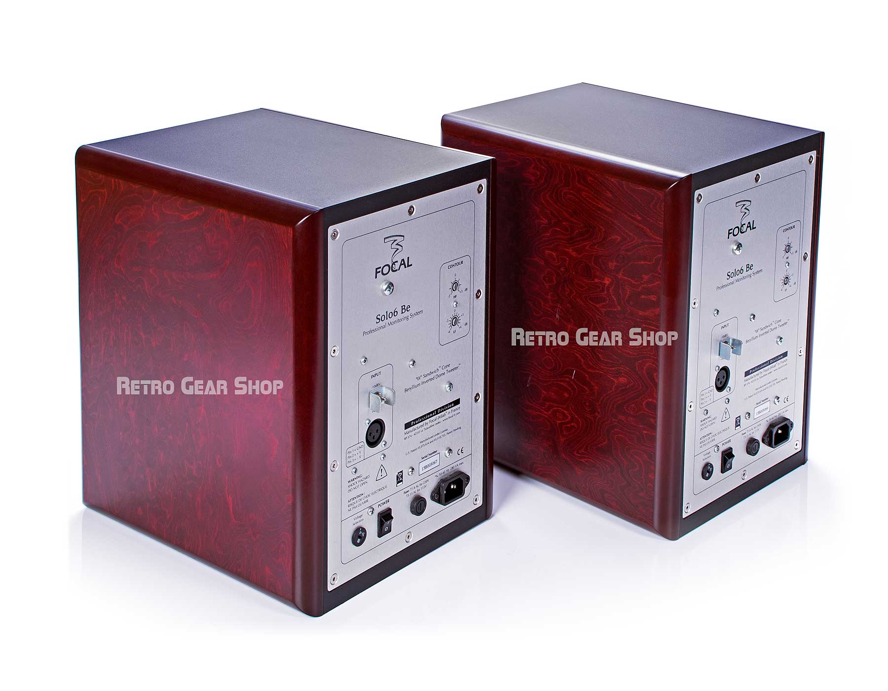 Focal Solo6 Be Powered Studio Monitor (Pair) Speakers Near Mint