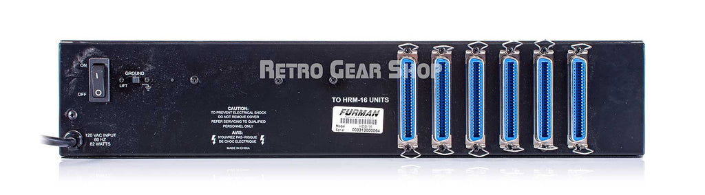 Furman HDS-16 Front Rear