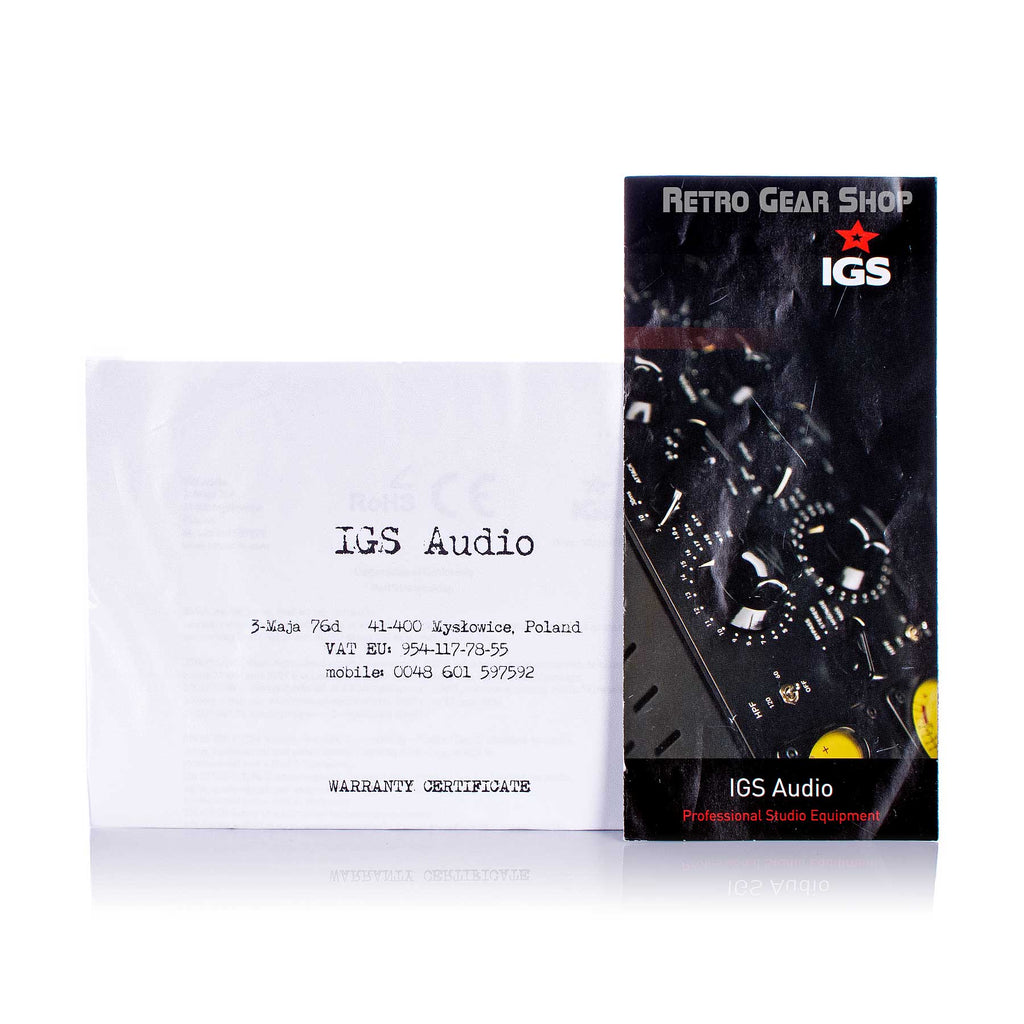 IGS Audio 576 Blue Stripe Manual