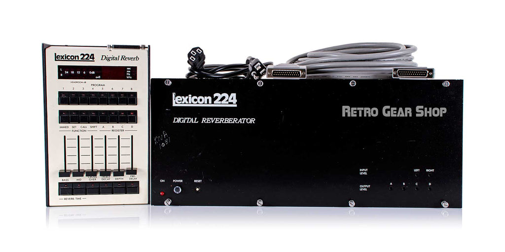 Lexicon 224 + Larc Serviced + Cables