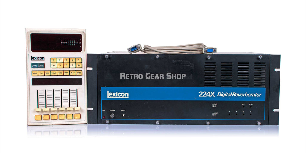 Lexicon 224X Digital Reverb Larc Effects Unit Vintage Rare