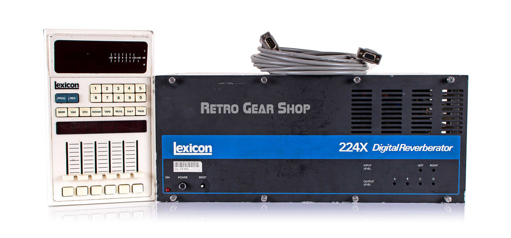 Lexicon 224XL + Larc Rare Vintage Reverb Effect Restored Serviced 224XL 3380