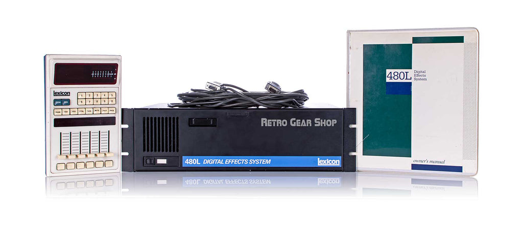 Lexicon 480L V4.10 Serviced Larc Manual Cables