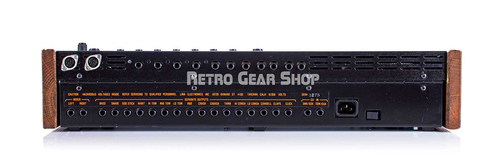 Linn LM-2 LinnDrum with Midi Rear