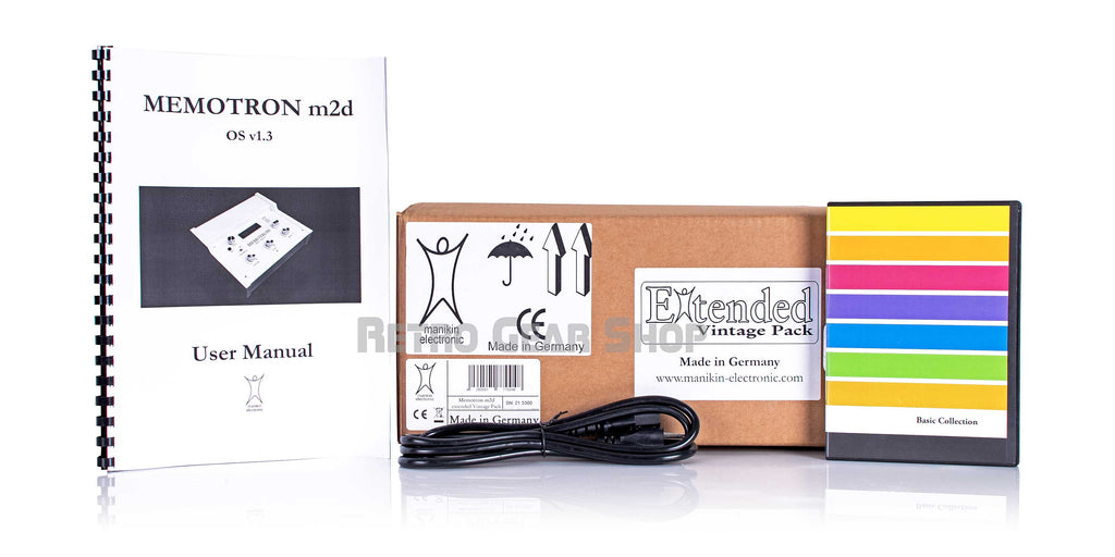 Manikin Electronic Memotron M2D Box Manual Extras