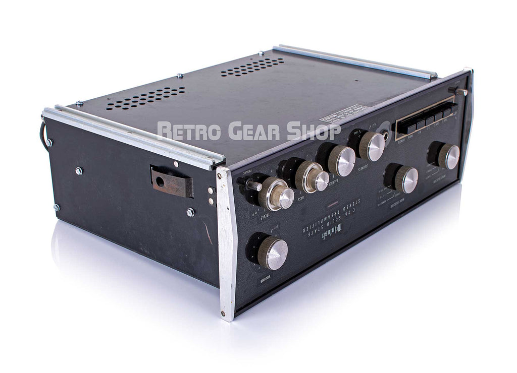 McIntosh C26 Solid State Stereo Preamplifier Bottom Right