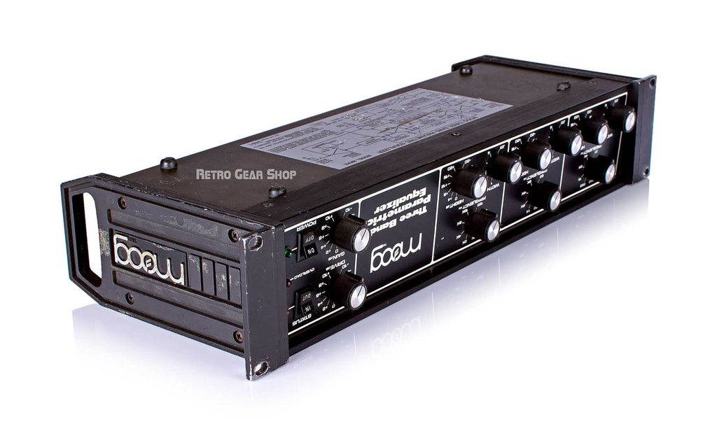 Moog MKPE Three Band Parametric Equalizer Bottom Right