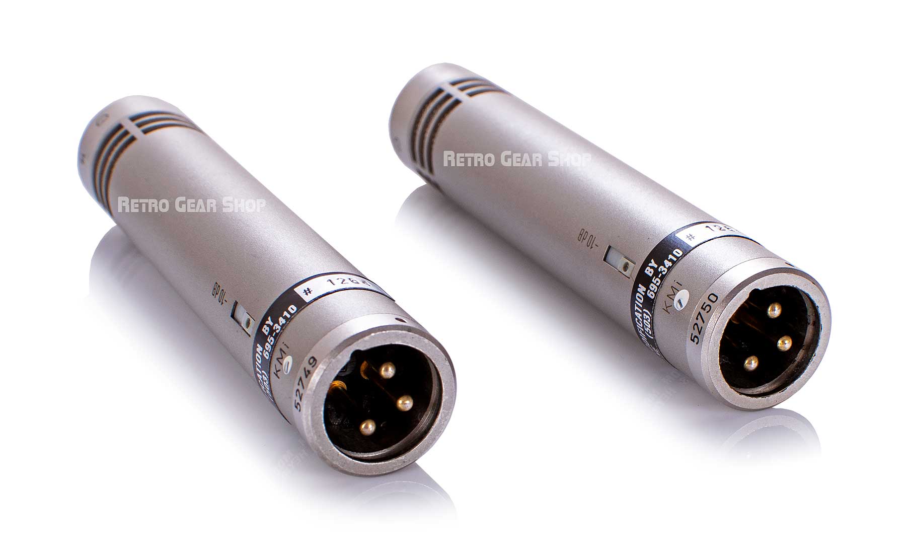 Neumann KM84 Stereo Pair Klaus Heyne Modded Rare Vintage