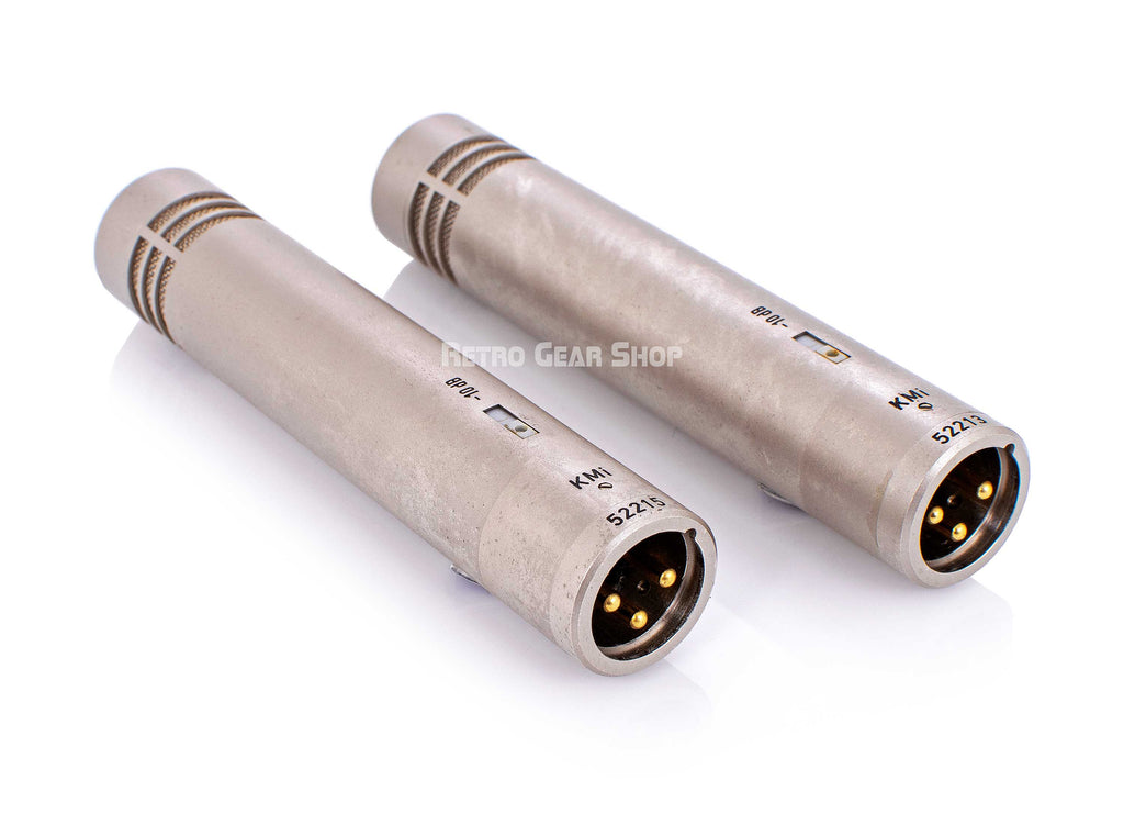 Neumann KM 84i Pair Vintage Right Rear