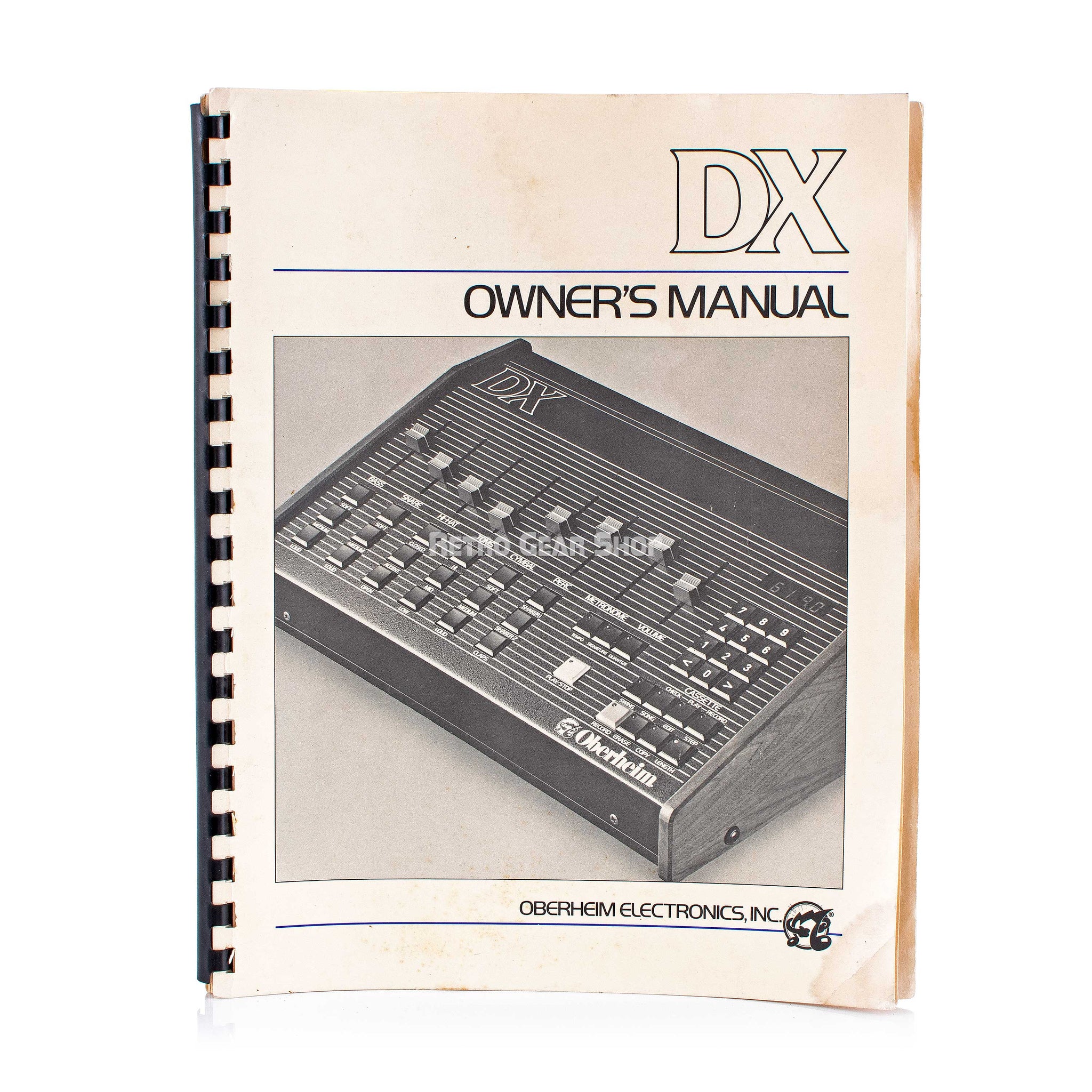 Oberheim DX Manual