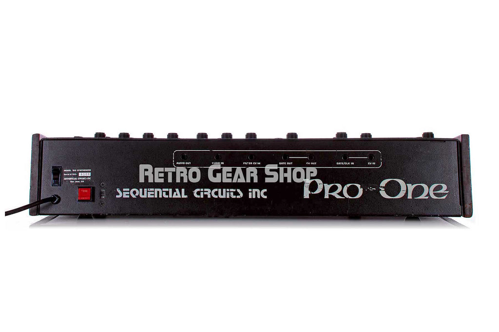 Sequential Circuits Instruments SCI Pro One J-Wire Rear