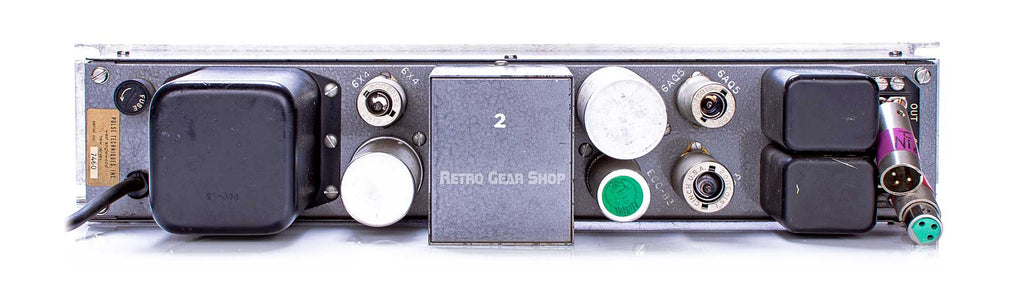 Pultec EQH-2 Program Equalizer Rear