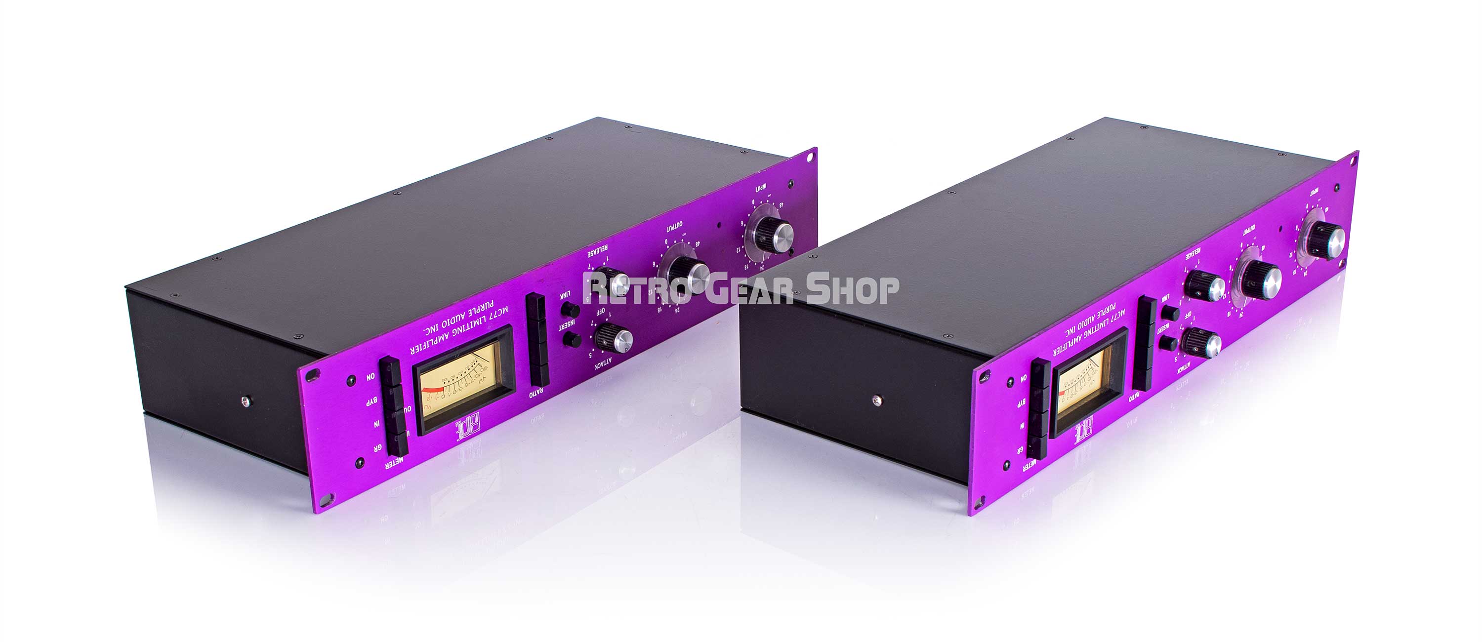 Purple Audio MC77 Sequential Stereo Pair Analog Limiter Compressor