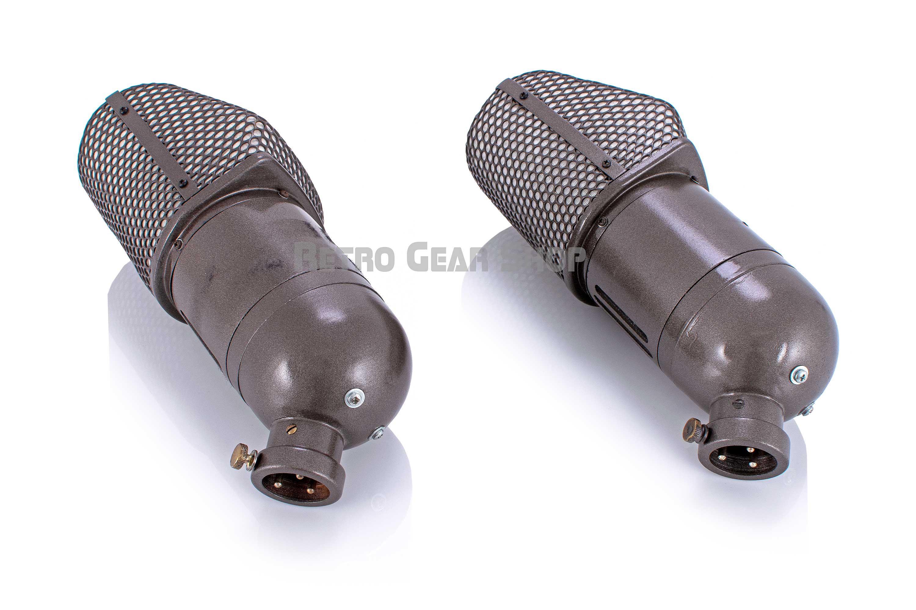 RCA KU-3A Cardioid Ribbon Microphone Pair Vintage Rare Mic– Retro