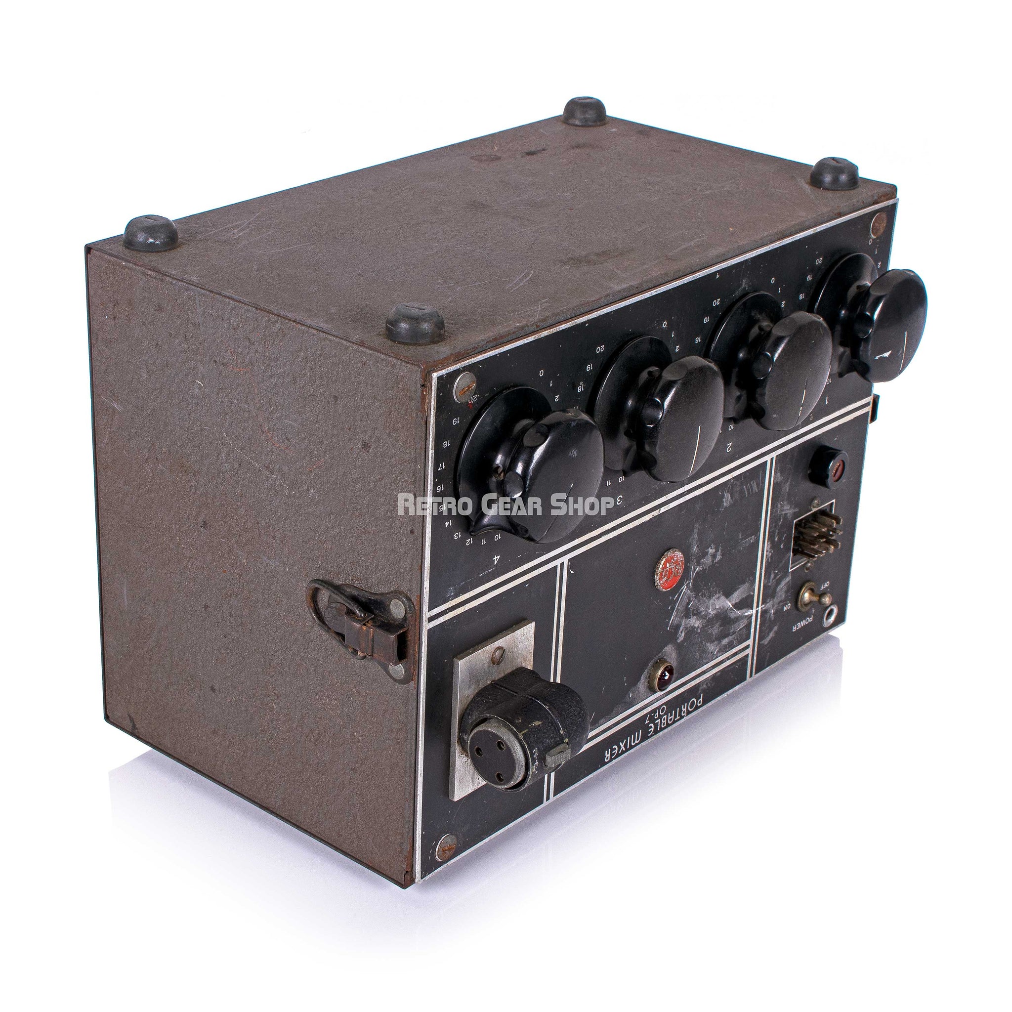 RCA Portable Mixer Amplifier OP-7 Bottom Right