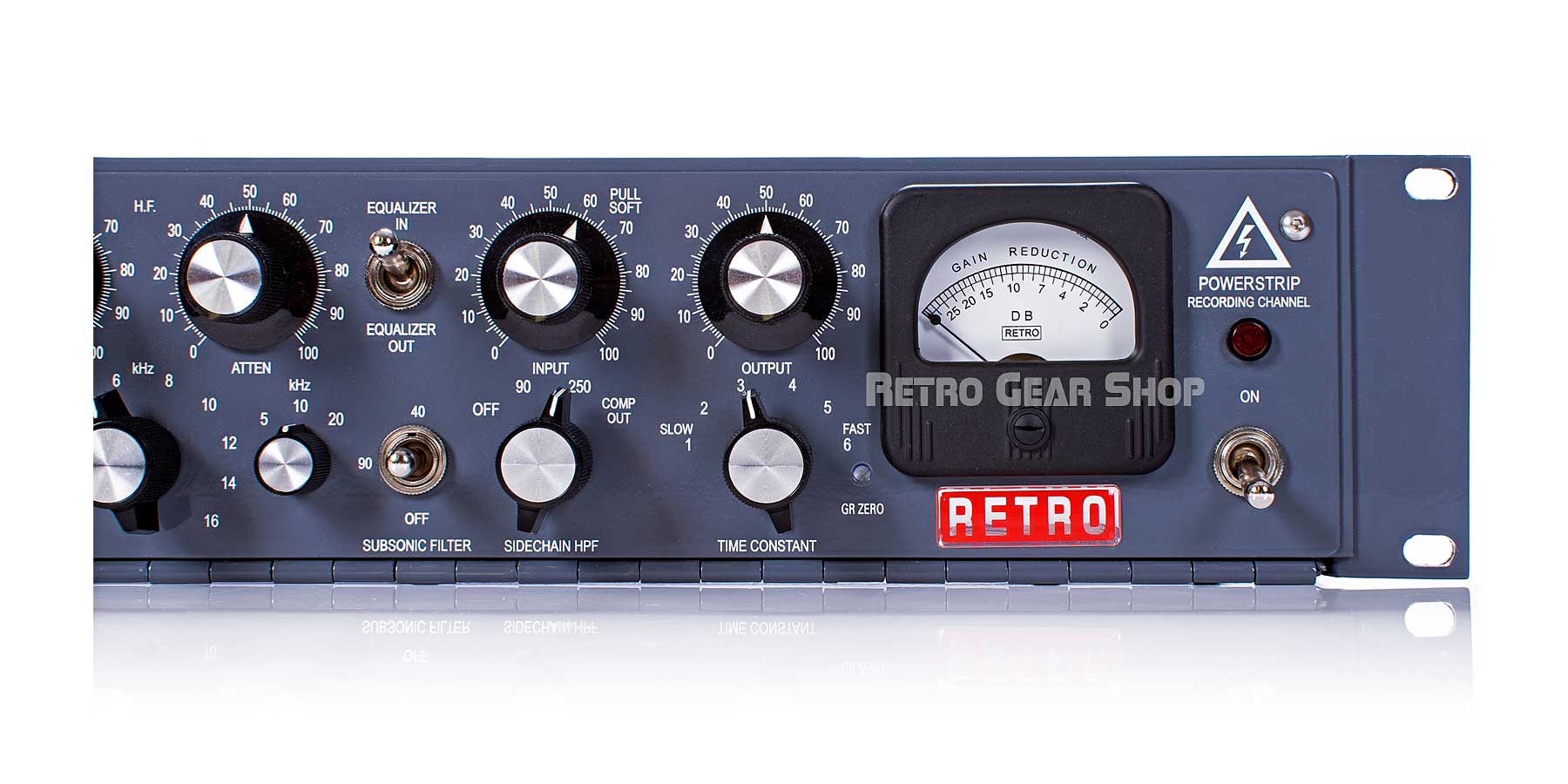 Retro Instruments Powerstrip Recording Channel VU Meter