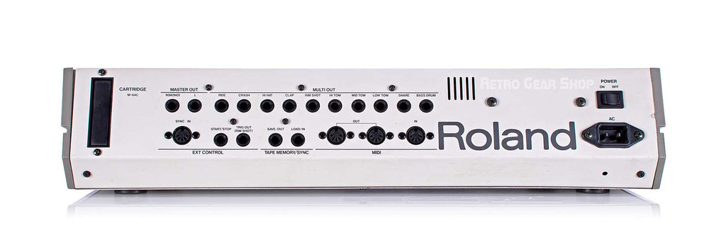 Roland TR-909 Rear