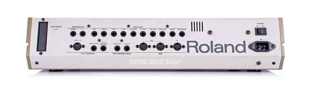 Roland TR-909 Rear