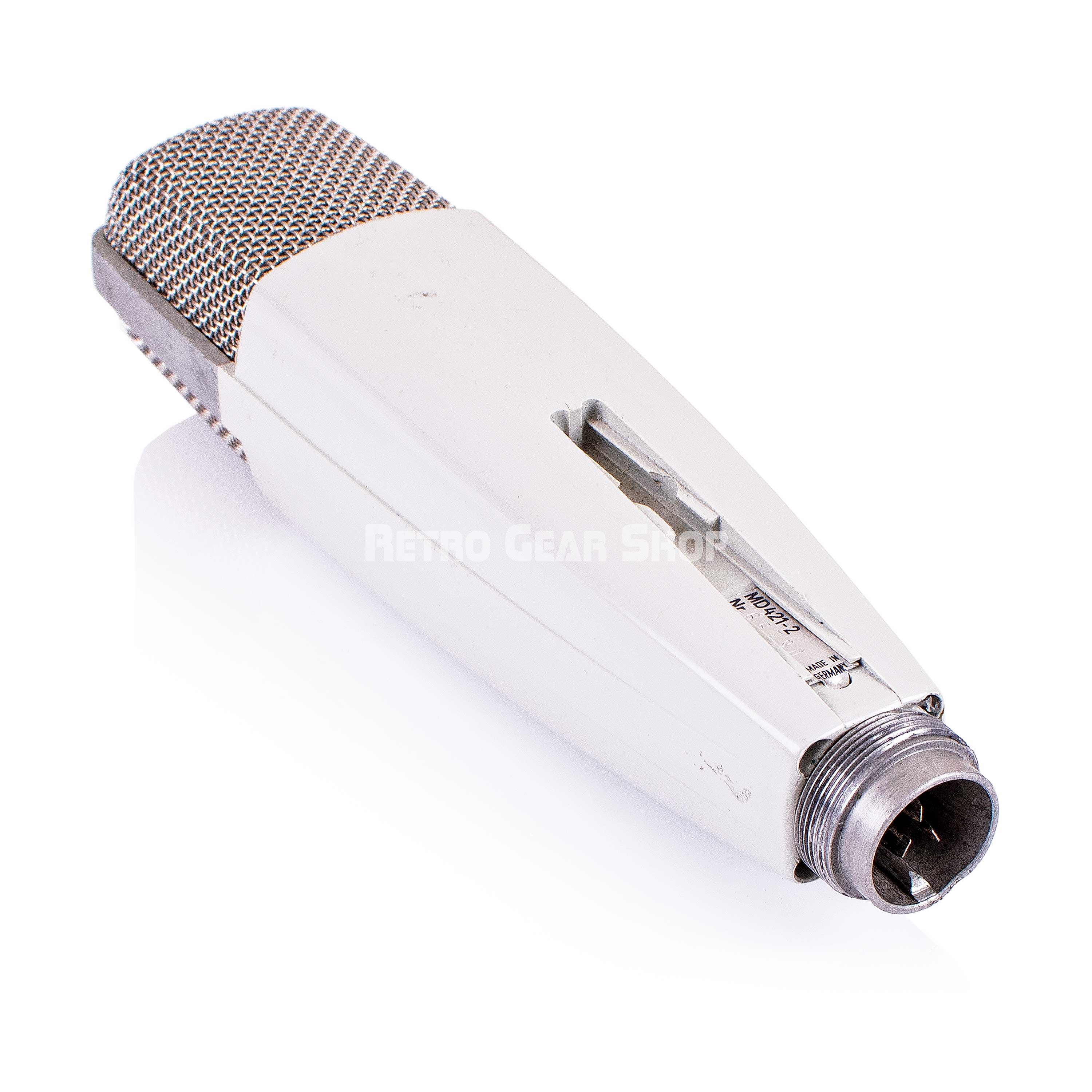 Sennheiser MD421-II Large Diaphragm Cardioid Microphone Vintage