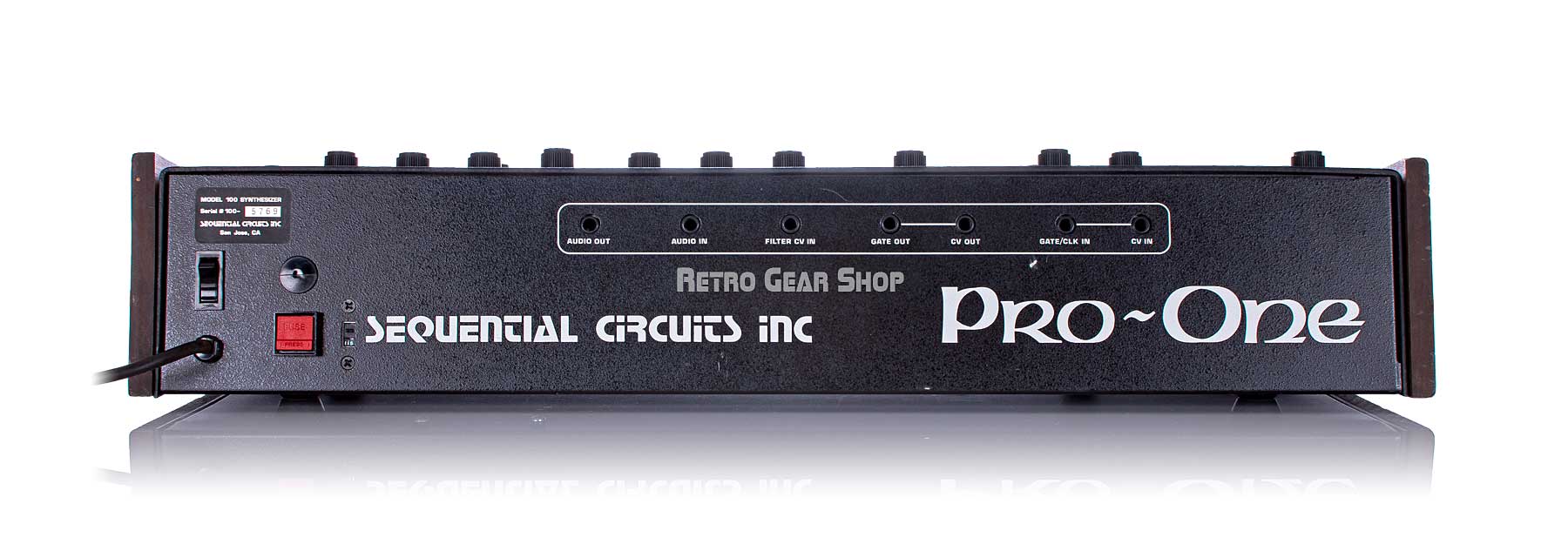 Sequential Circuits Pro One J-Wire Serviced Rear