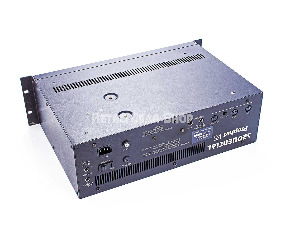 Sequential Circuits Instruments SCI Prophet VS Vintage Rack + Extras ...