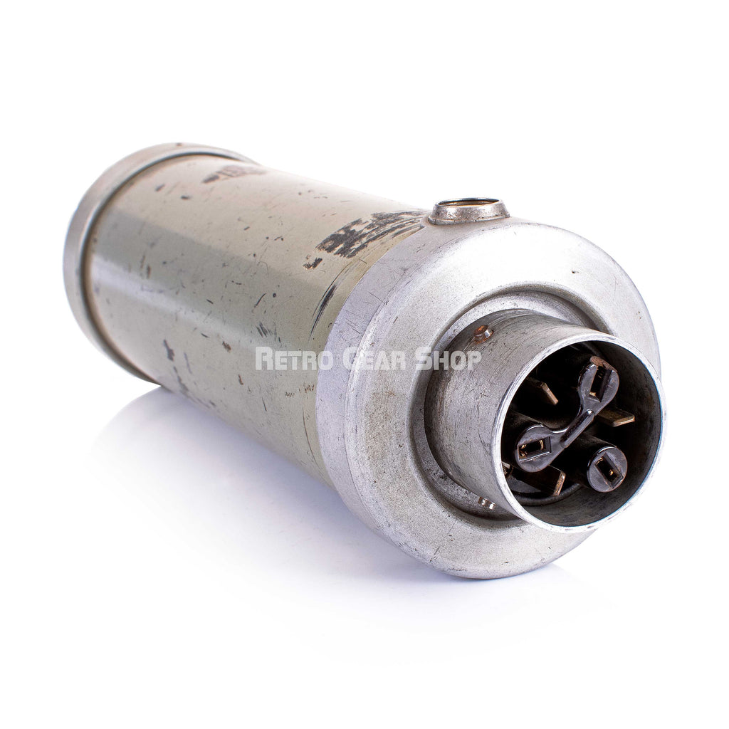 Telefunken Maihak BV30a Bottle Microphone + Neumann M-7 Capsule Rare Vintage Condenser Mic Right Rear