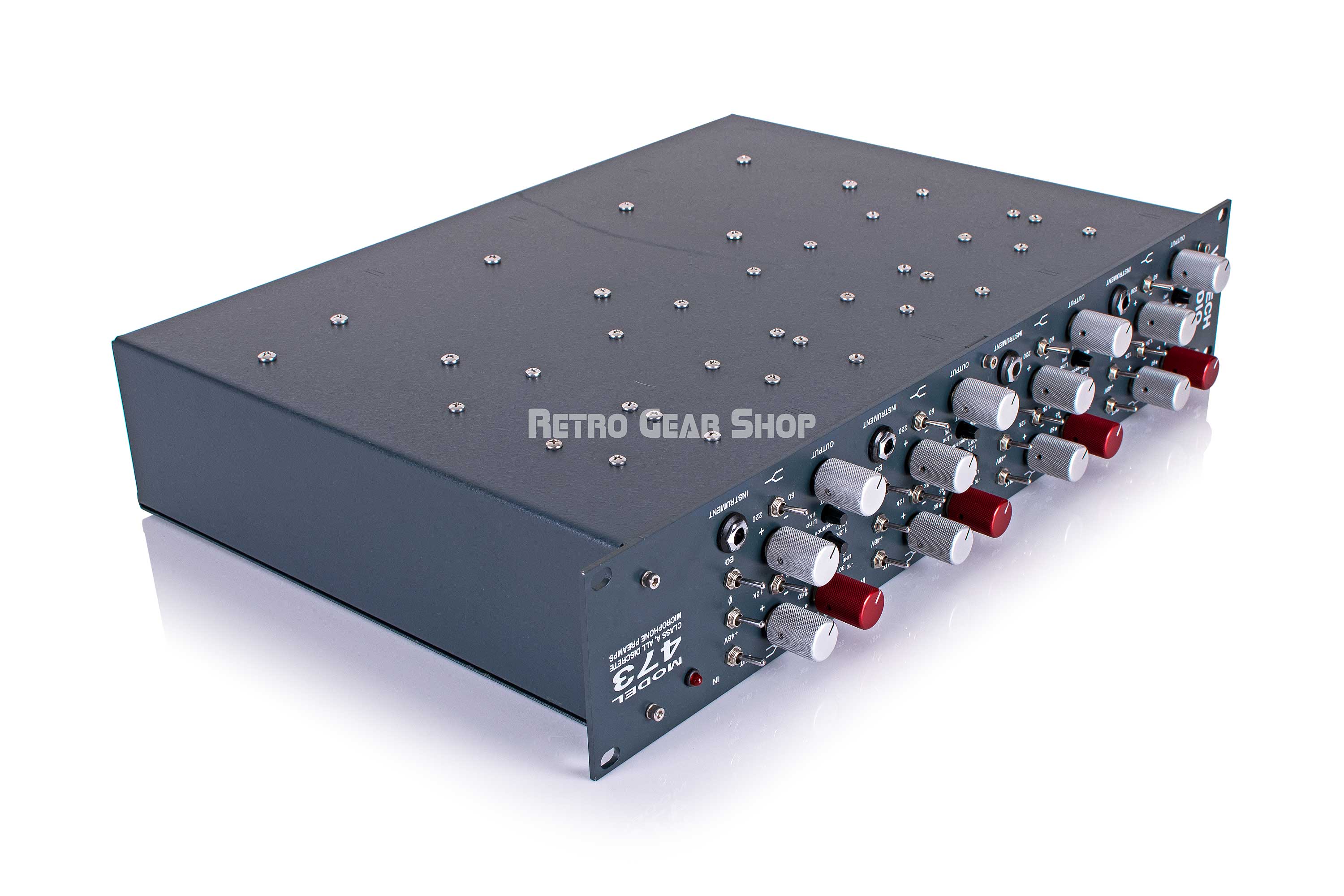 Vintech Audio Model 473 4-Channel Microphone Preamp EQ Equalizer