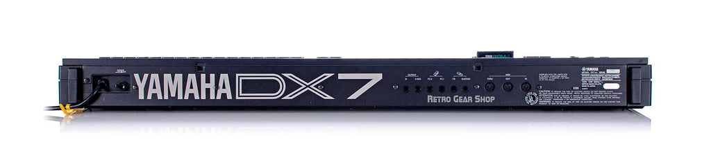 Yamaha DX7 IID Rear