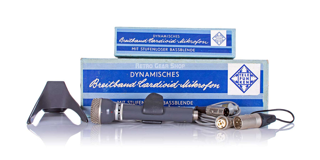 AKG Telefunken D19C Microphone Original Boxes