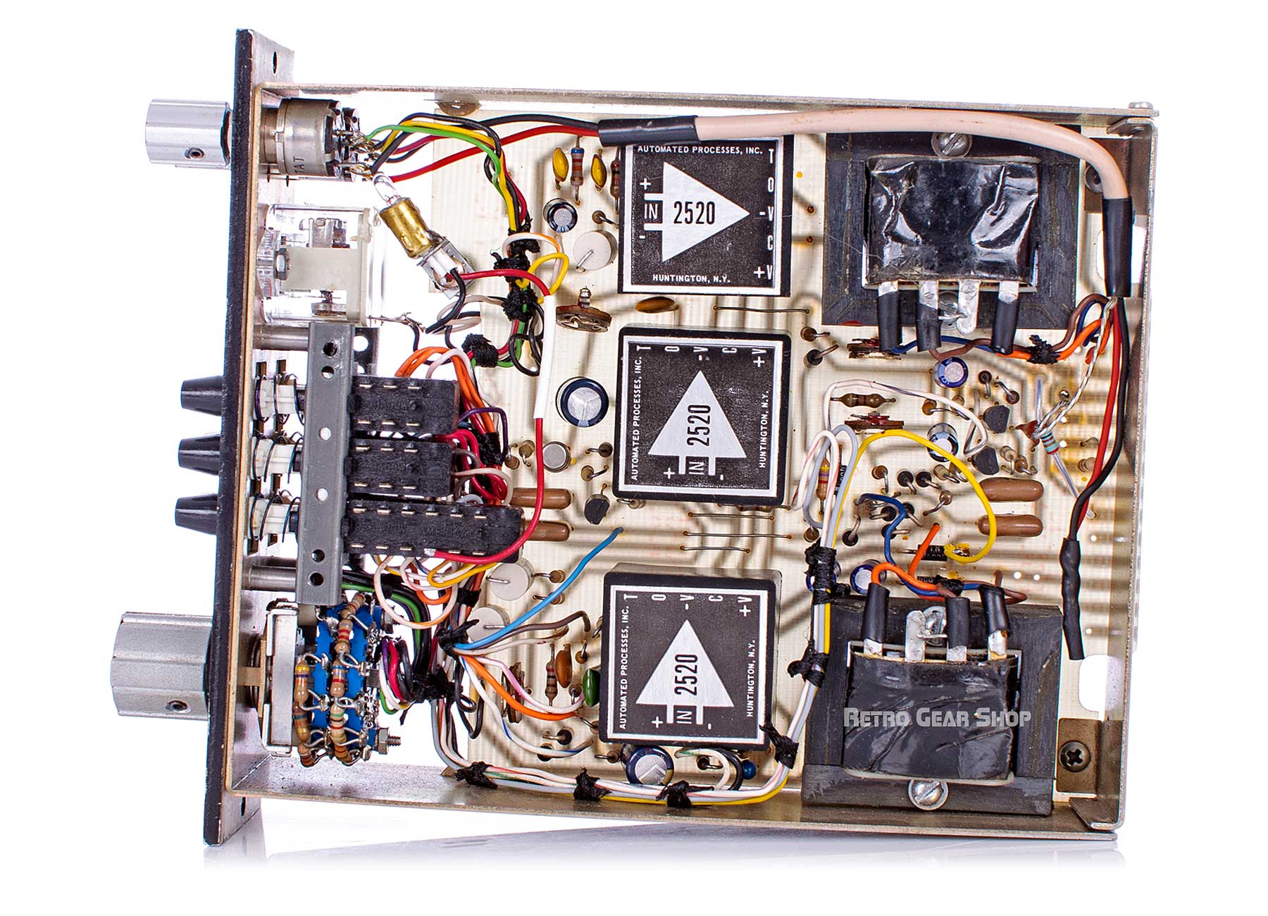 API 525 Vintage Huntington NY Opamps 500 Discrete Compressor / Limiter ...