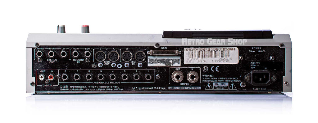 Akai MPC2000XL Rear 8 Outputs