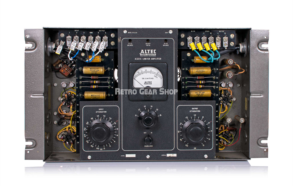 Altec A322C Limiter Amplifier Internals