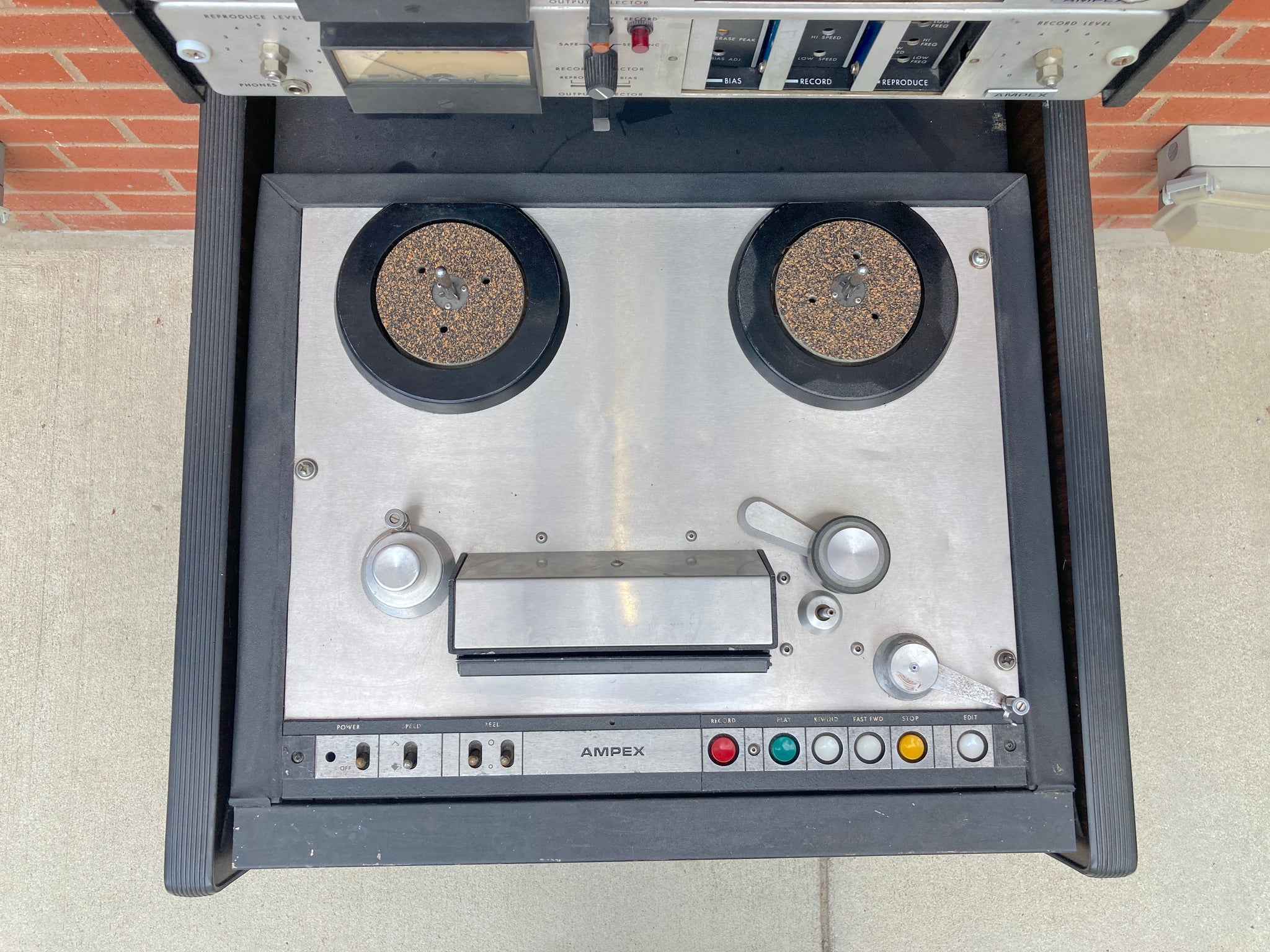 Ampex AG-440 Tape Machine Spares Top