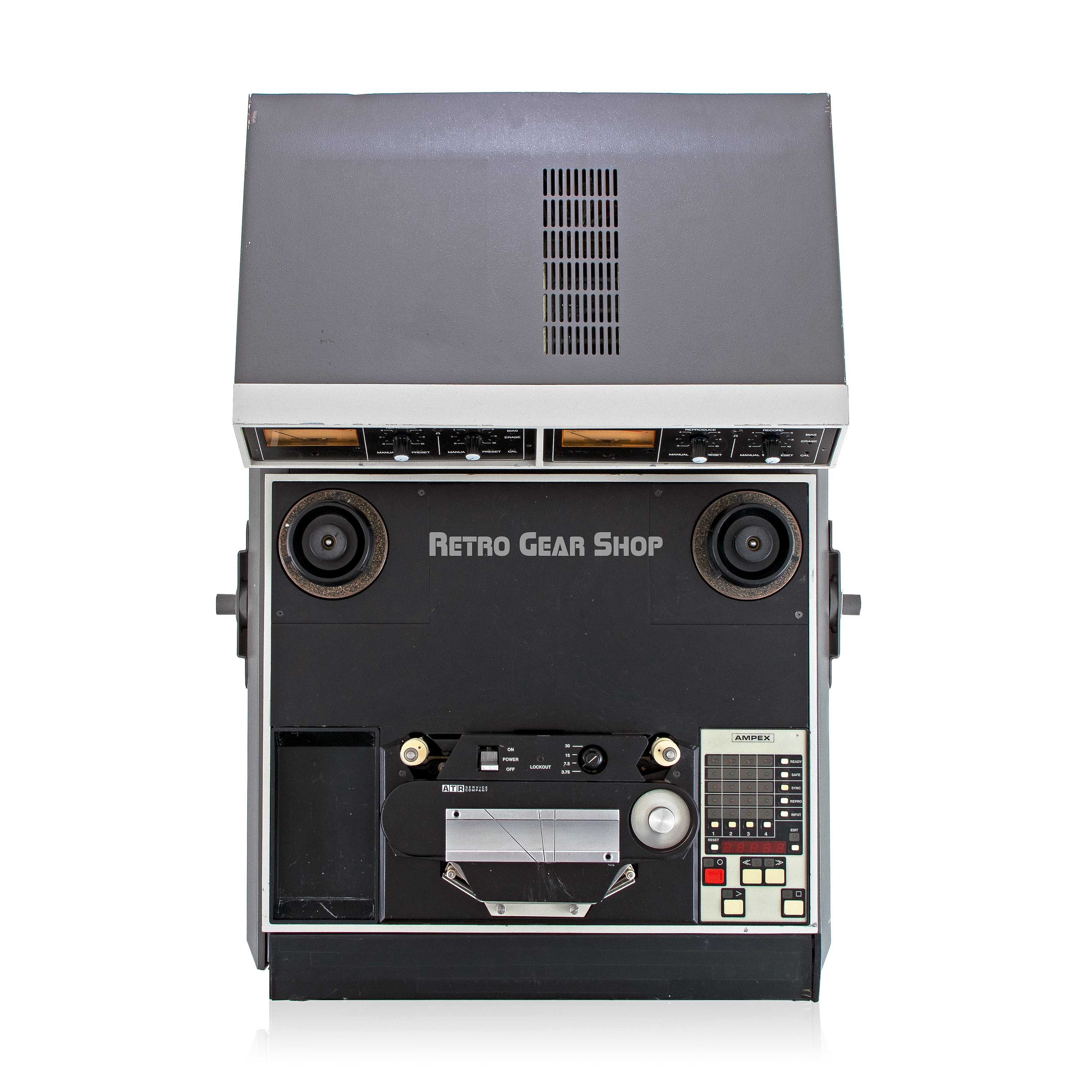 Ampex ATR102 1" Stereo Tape Recorder Machine Analog Vintage Rare