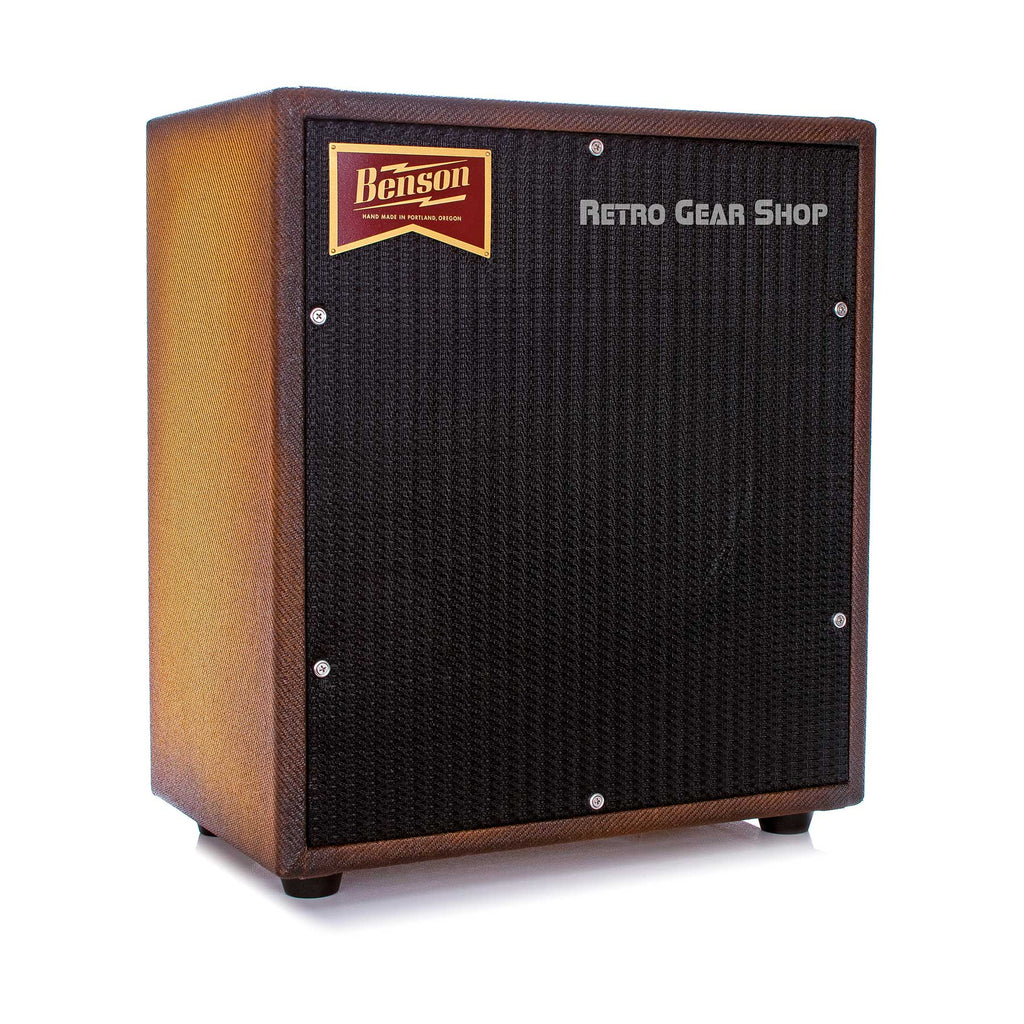 Benson Amps Monarch 1X12 Cab Bourbon Burst Black Grill Custom Finish