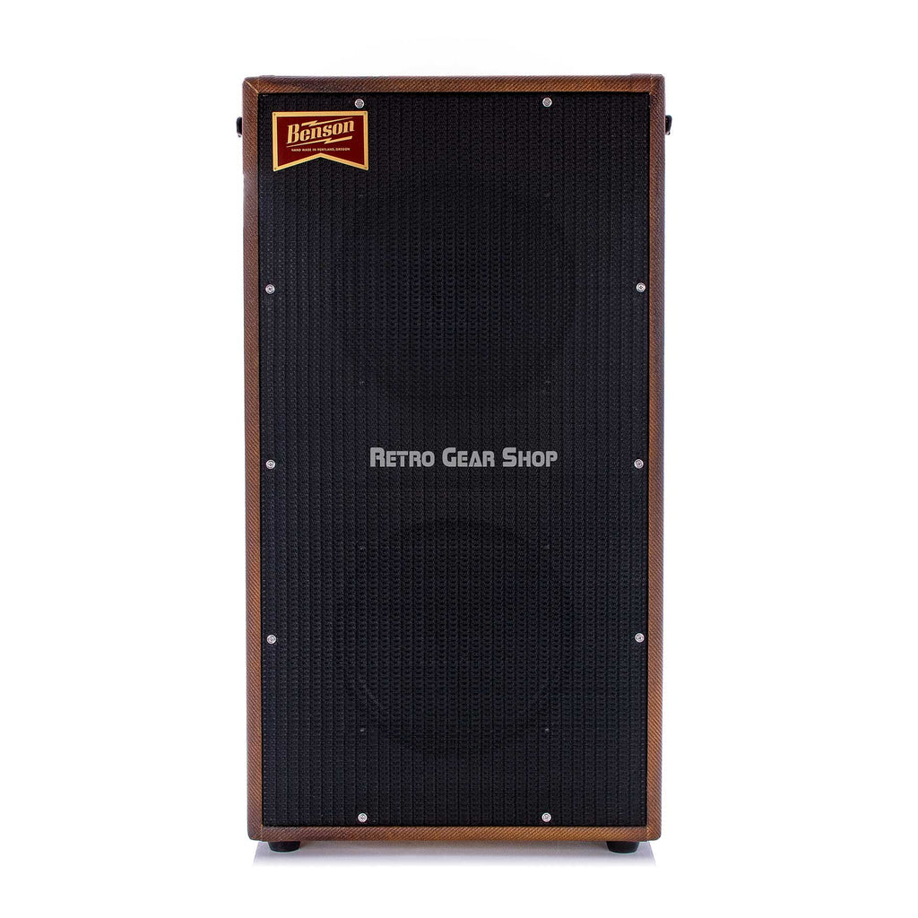 Benson Amps 2x12 Cabinet Bourbon Burst Black Grill Front