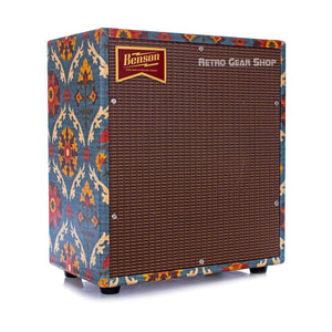 Benson Amps Earhart 1x12 Cab Aunt Gertie Custom Finish Oxblood Grill