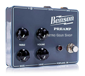Benson Amps Preamp Chimera Boost Overdrive Guitar Effect Pedal