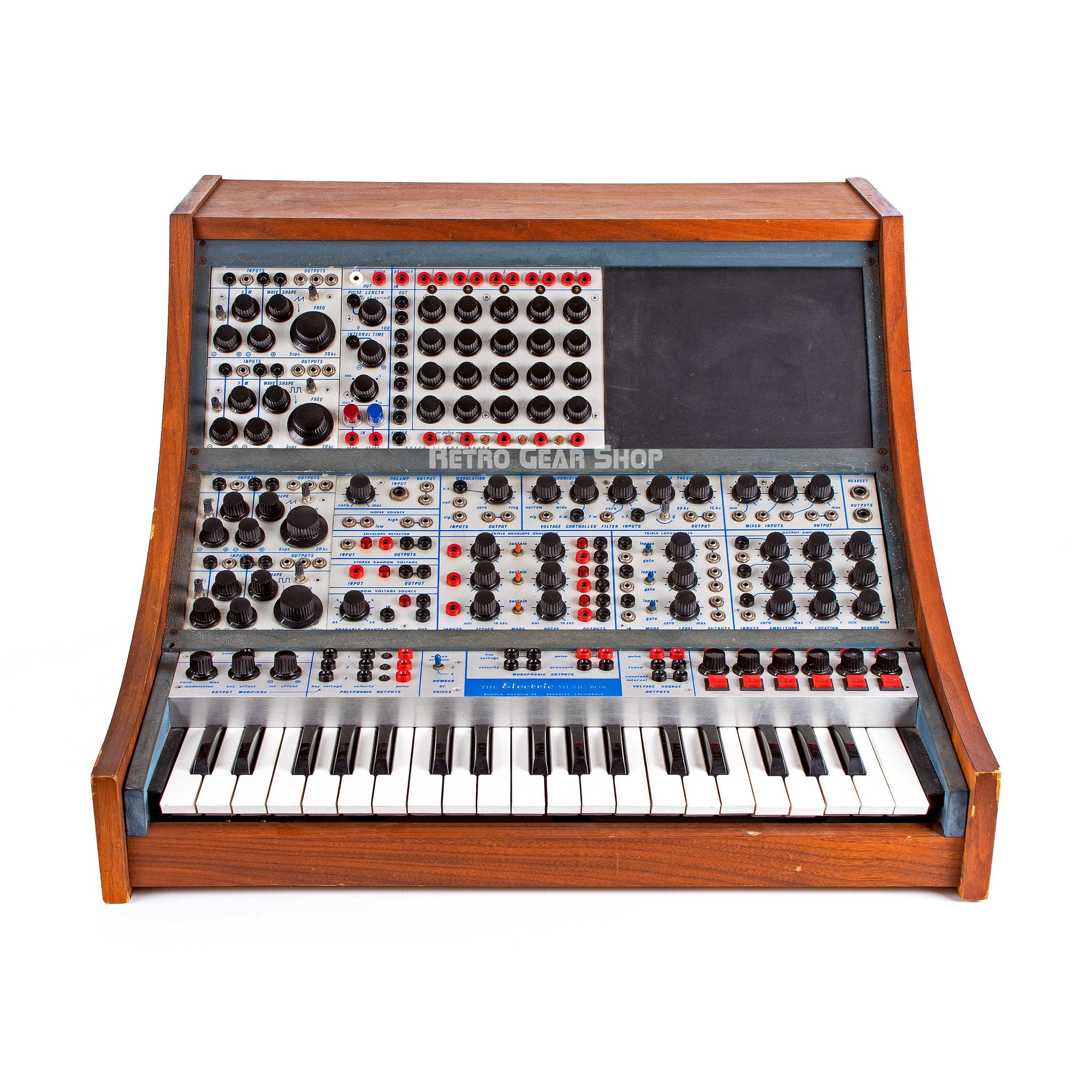 Buchla 200 Series Electric Music Box Vintage Top