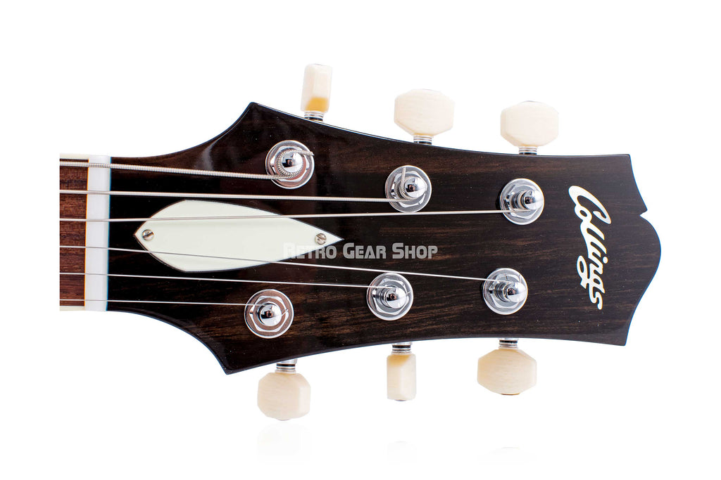 Collings Guitars 360 LT Aged White Headstock Top
